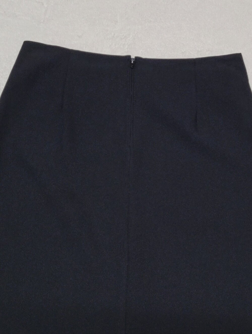 Punk 80s Vintage Rapture Black Crepe Bold Beaded Fringe High Waisted Mini Skirt - Picture 7 of 9